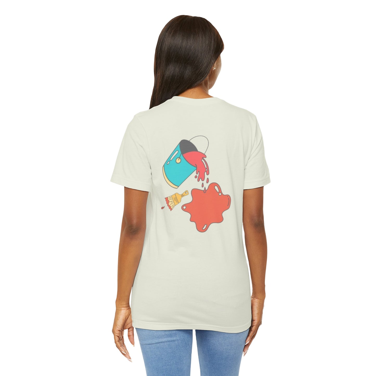 Pop Art Painbruch Tee