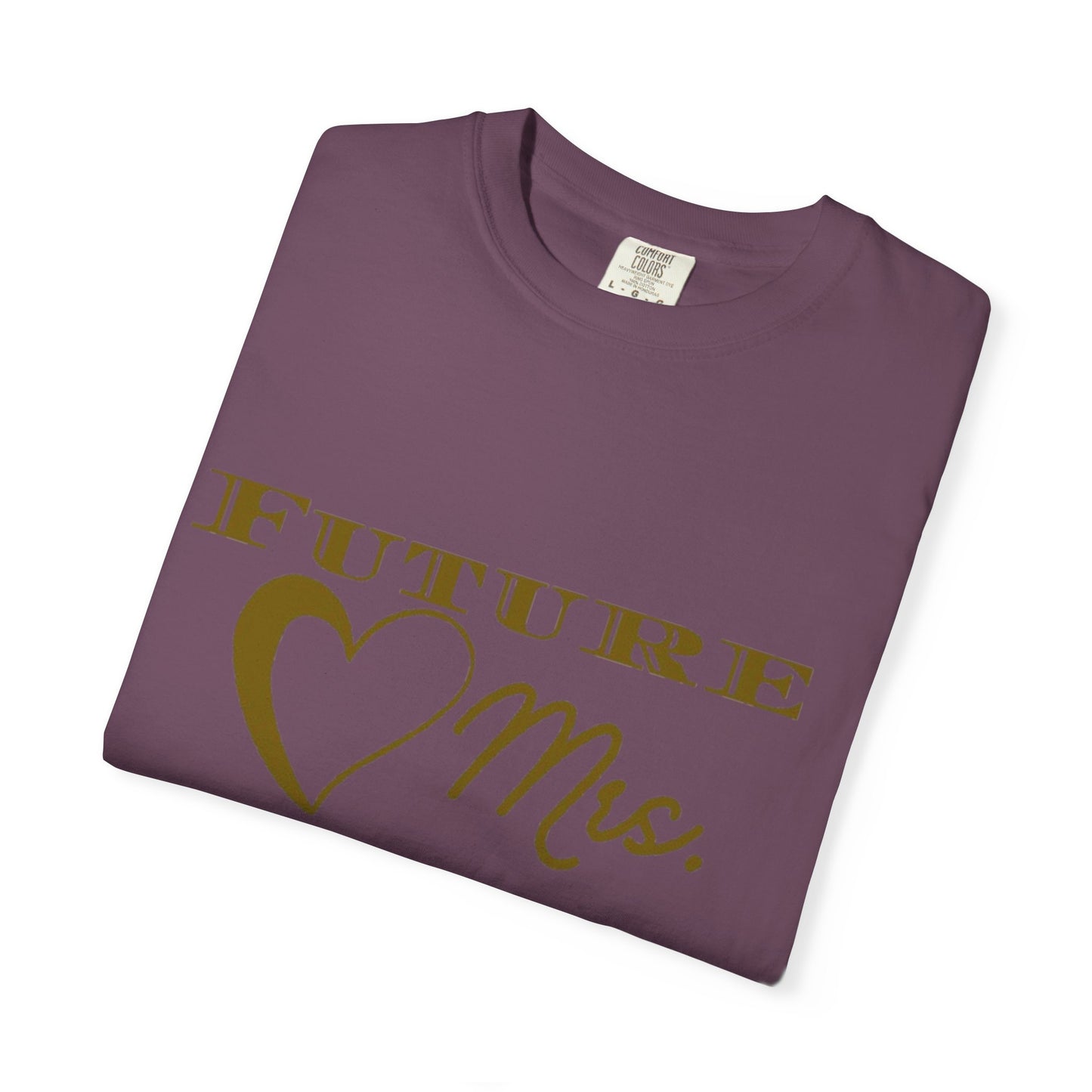 Future Mrs. Gold Text T-shirt