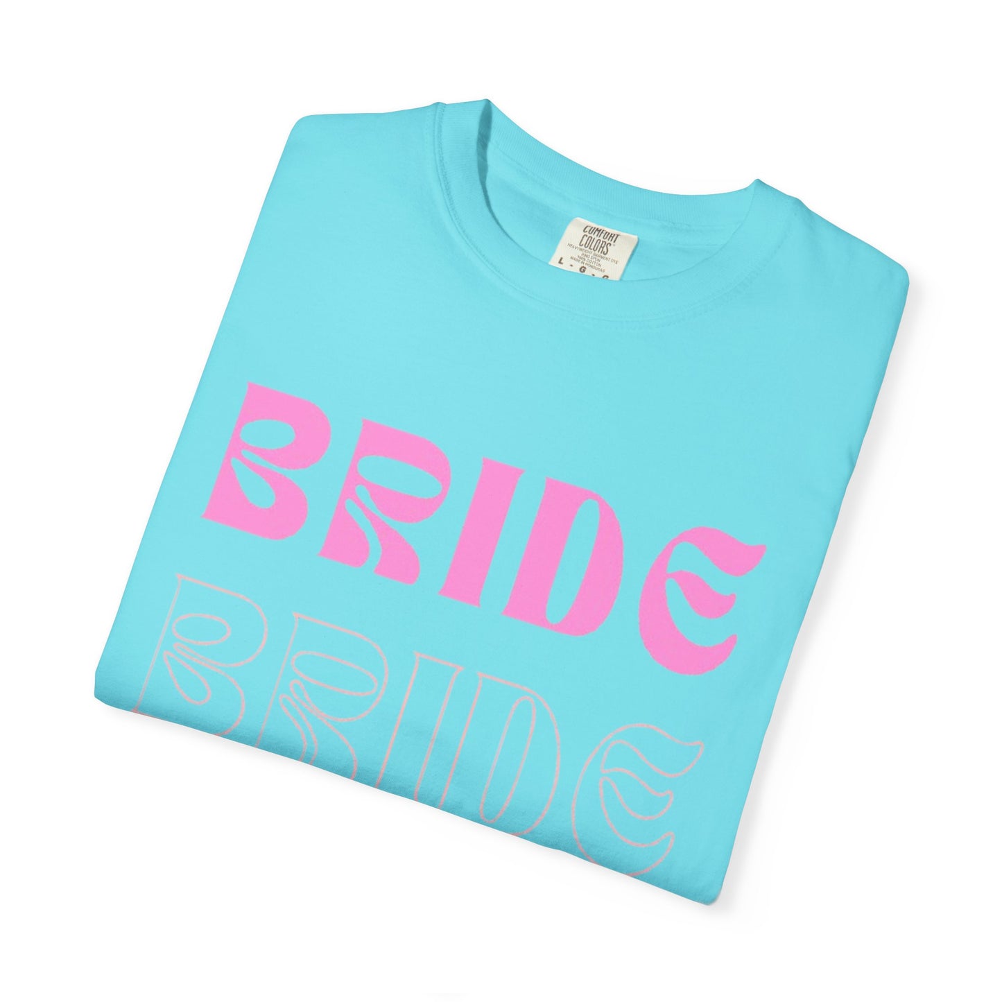 Bride Pink Text Tshirt